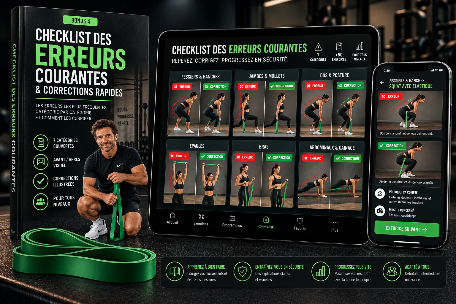 Checklist des Erreurs Courantes & Corrections Rapides — aperçu du bonus 4